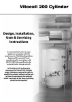 Viessmann Vitocell 200 Cylinder Technical data