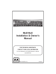 MERIT INDUSTRIES PM0599-03 Owner`s manual