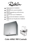 Cube 600& 900 Centrale