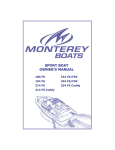 Mercury 2005 Monterey Owner`s manual