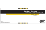 BW Technologies GasAlert Extreme User manual