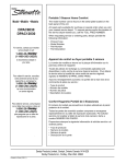Danby DPAC10030 Owner`s manual