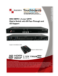 Avenview HDM3D-C5SW-R Specifications