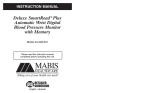 MABIS Deluxe SmartRead Plus 04-228-001 Instruction manual