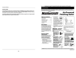 Campbell Hausfeld NB0064 Operating instructions