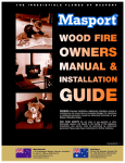 Masport Colorado Operating instructions
