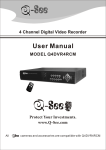 Q-See Q4DVR4RCM User manual