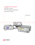 Agilent Technologies 53230A Specifications