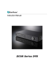 EverFocus EDVR 9D1 Instruction manual