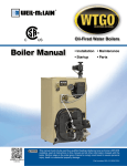 WTGO Boiler Manual - Weil