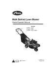 Ariens 911252 - Pro21 Specifications