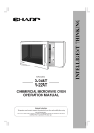 Sharp R-140D Specifications
