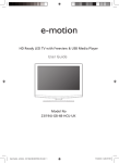 e-motion 23/194J-GB-4B-HCU-UK User guide