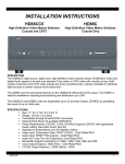 American Audio HD88CC5 Specifications