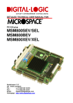 DIGITAL-LOGIC MICROSPACE MSEBX900 User manual
