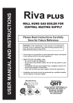 QHT Riva Plus User manual