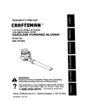 Craftsman 358.797320 Operator`s manual