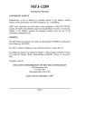 Epson Multi-mode Data Controller MFJ-1278B Instruction manual
