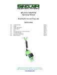 Sinclair Super Stripper Technical data