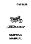 Yamaha Motor India Private Fazer Service manual