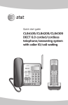 AT&T CL84109 -  DECT 6.0 User`s manual