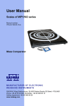 RADWAG WPY/KO series User manual