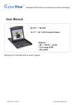 Cyber View MU-1603 User manual