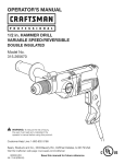 Craftsman 315.265670 Operator`s manual