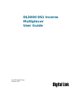 Digital Link DL3800 DS1 User guide