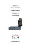Beam RST978 User manual
