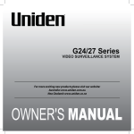 Uniden G2711 Product specifications