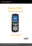 Belgravium Boston 8550 User guide