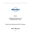 WireTech 5000P-10x User manual