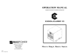 MaxPower Corporation CoolCube 10 Specifications