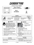 United States Stove 1200Q Owner`s manual