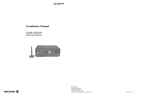 Ericsson EDACS MDX Installation manual