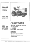 Craftsman 917.255942 Owner`s manual