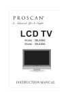 ProScan 26LA30Q Operating instructions