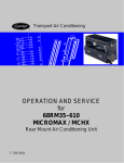 Carrier operating and Service manual