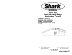 Shark SV772 Owner`s manual