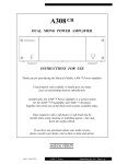 Musical Fidelity A308 Specifications