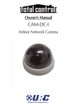Universal Remote CAM-DC-I Owner`s manual