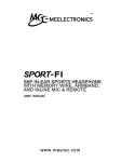 S6P IN-EAR SPORTS HEADPHONE WITH