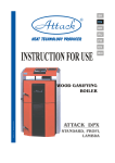 ATTACK DPX LAMBDA Instruction manual