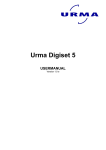 Urma Digiset 5 System information