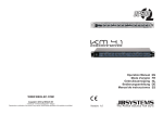 BEGLEC IM-7S User manual