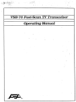 AEA VSB-70 Specifications