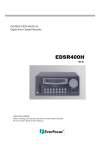 EverFocus EDSR400H Instruction manual