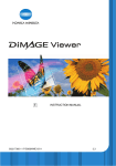 Minolta DIMAGE VIEWER 2.0 Instruction manual