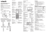 VTech CS6449 User`s manual